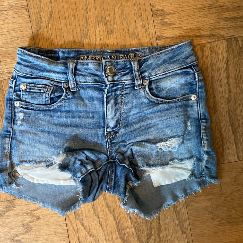 American Eagle midi shorts